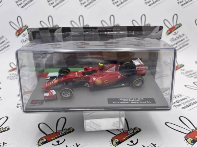 Die Cast " Ferrari SF15-T - 2015 Kimi Raikkonen Belgian " Formel 1 Collectio