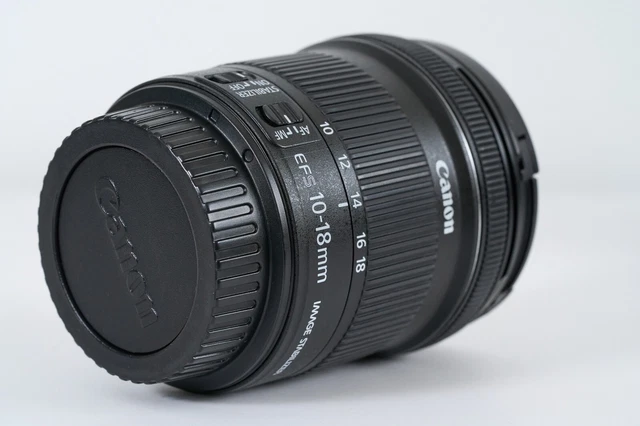 Canon EF-S 10-18mm f/4.5-5.6 IS STM Objetivo para Canon EF-S