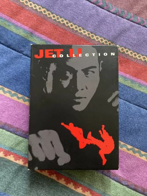 2000 Jet Li Collection 4 DVD Box Set Dimension Films 90s Hong Kong Martial Arts