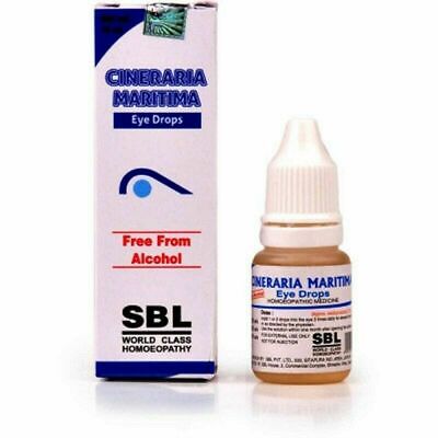 10ML SBL CINERARIA Maritima EYE DROPS Without Alcohol German Made EUR ...