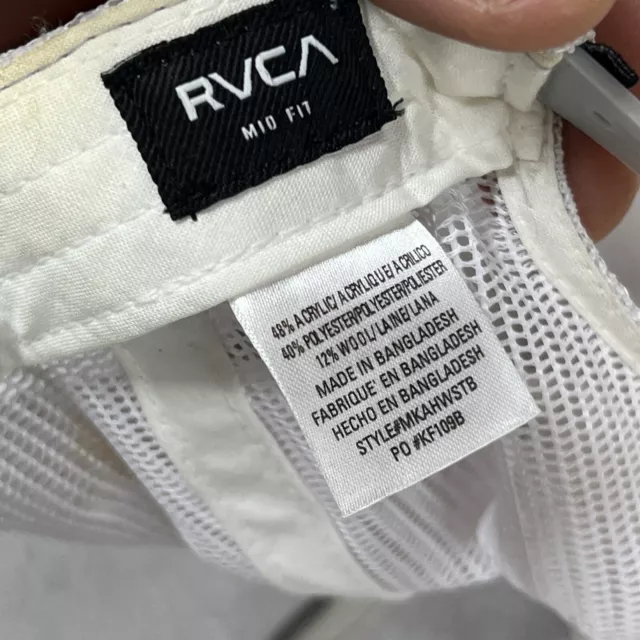 RVCA VA All The Way II Mens Trucker Hat- Mid Fit- KF109B- See Pictures 2