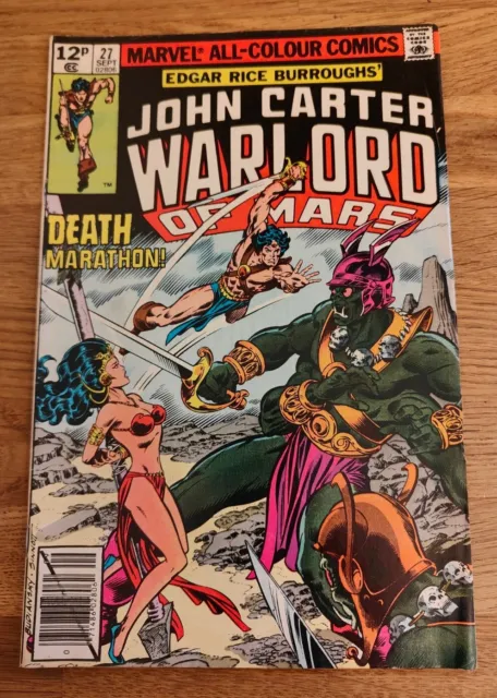 COMIC - Marvel Burroughs John Carter Warlord of Mars Nr. 27. September 1979