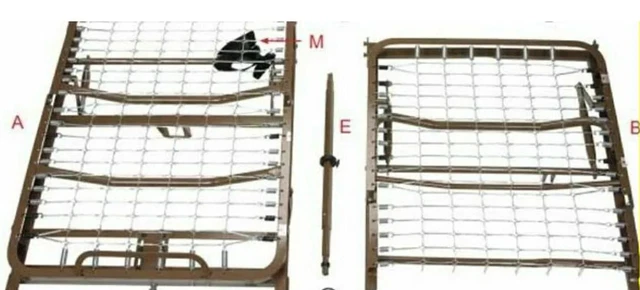 Head & Foot Spring for Delta 1000 Ultra Light Semi Electric Bed 15527 NIB NEW