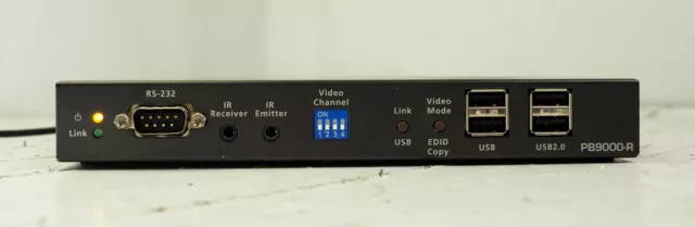 Aavara PB9000-R 4K Über IP Empfänger Mit Video Scaler Und USB KVM