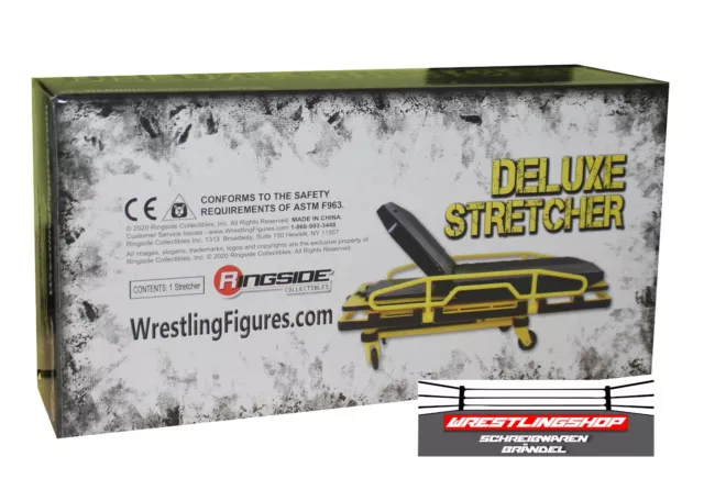 WWE Elite Basic Ringside Exclusive Deluxe Stretcher für Mattel Wrestling Figuren 3