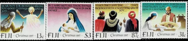 Fiji 1997 Christmas  Mnh