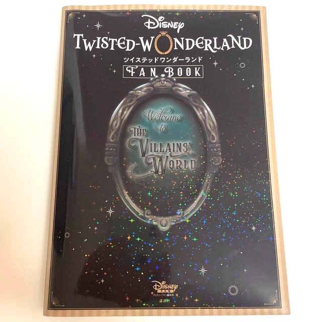 DISNEY TWISTED WONDERLAND Official Fan Book Japanese Art Book