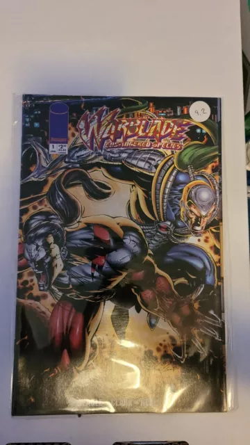 Warblade: Endangered Species  #1 (1995)  Image Comics 9.2 NM-