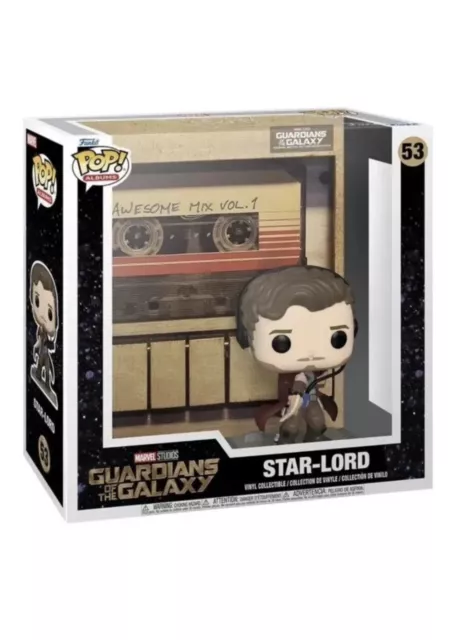 FUNKO POP 53 STAR-LORD Guardians Of the Galaxy Marvel Studios Album - New Sealed