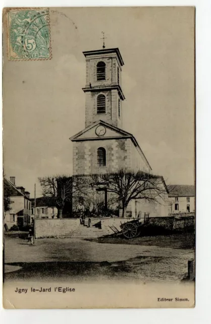IGNY LE JARD - Marne - CPA 51 - l' église -