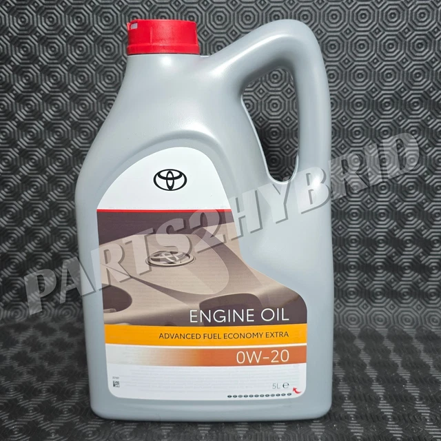 GENUINE TOYOTA AYGO Engine Oil 0W20 5L Fully Synthetic 08880-86294 Aygo ...