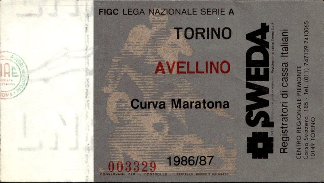 Billet Torino Lazio 1984-1985, Football Campionato, Collection