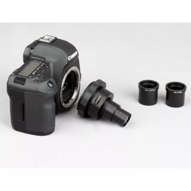 Canon SLR / DSLR Microscope Caméra Adaptateur Par Amscope 2