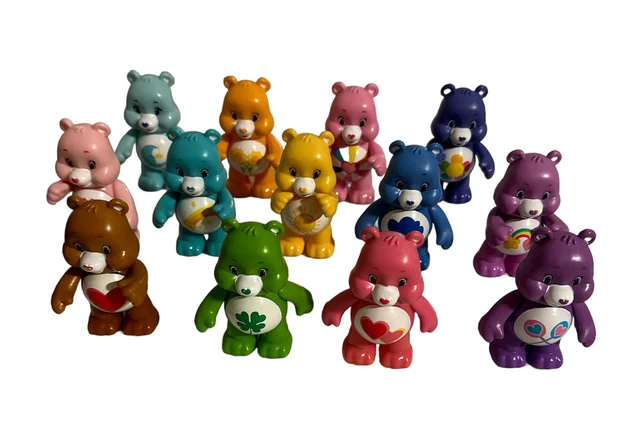 Lot 13 TCFC Care Bears 3” Figures Moveable Arms