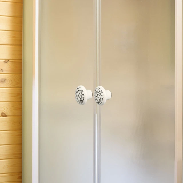 3 Pcs Wardrobe Door Knob Ceramic Handle Dresser Drawer Knobs Antique 2