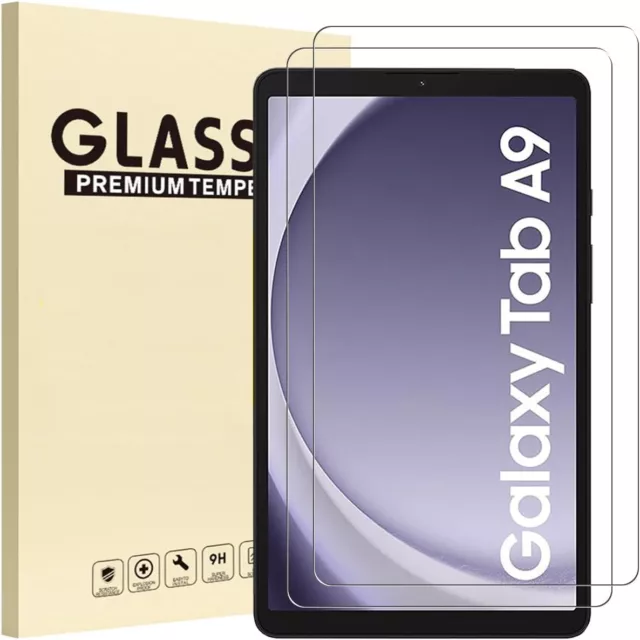 2X Tempered Glass Film Screen Protector For Samsung Galaxy Tab A9 8.7" /A9+ 11.0