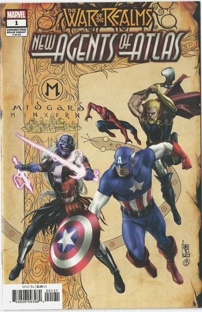 War of The Realms New Agents of Atlas # 1  Connecting Variant - High Grade Copy