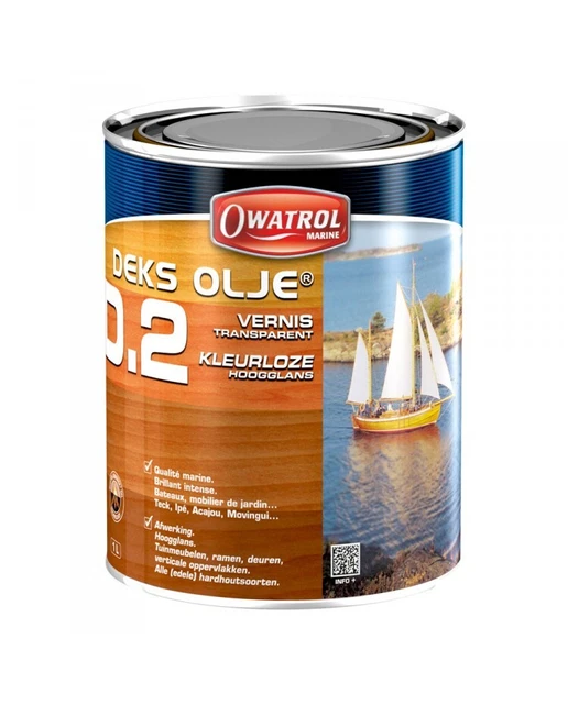 Vernis Deks Olje D2 - 2.5 L