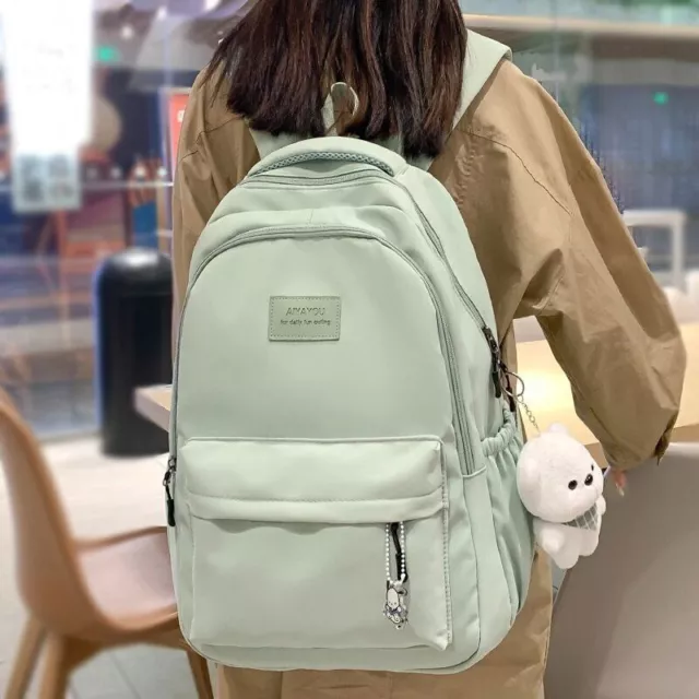 Lady College Backpack Trendy Women Laptop School Bags Girl Travel Book Bag