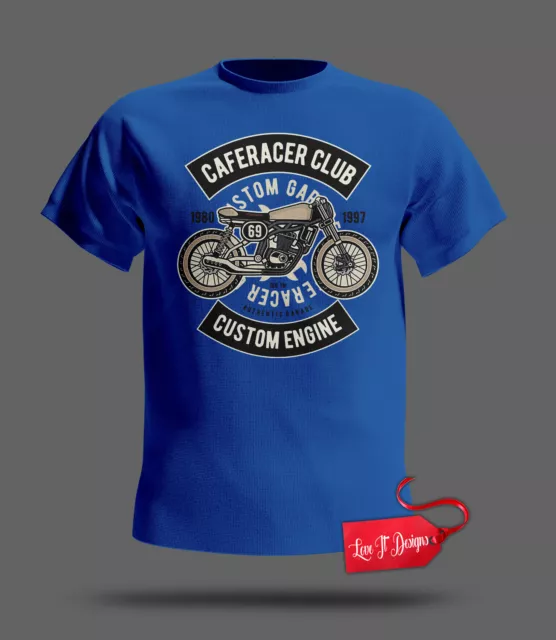 Custom engine T-shirt Biker T Shirt Motorcycle  Tshirt Motor cycle T shirt