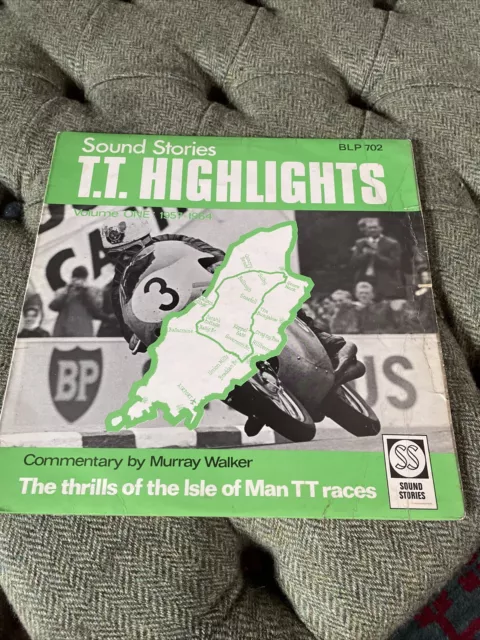 sound stories isle of man TT Highlights 1957-1964 BLP 02 sleeve is worn