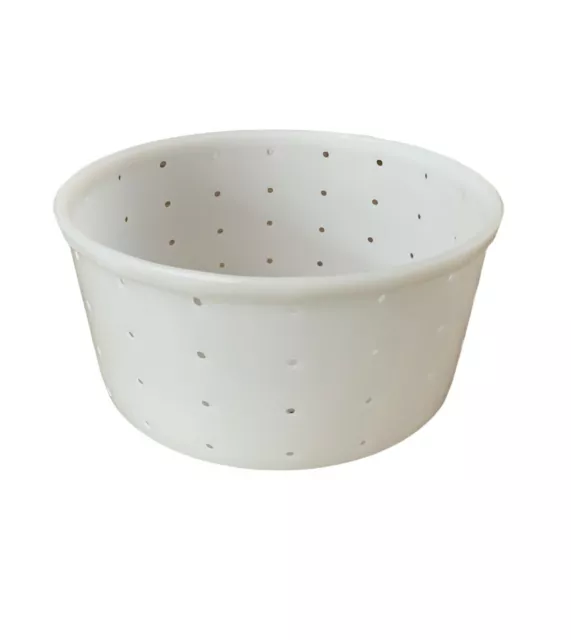 Cheese making Mould 12 - Circular with base for semi-soft cheeses up to 2kg