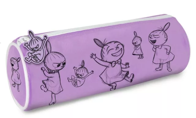 Moomin Pencilcase Tube Little My Sketches Violet