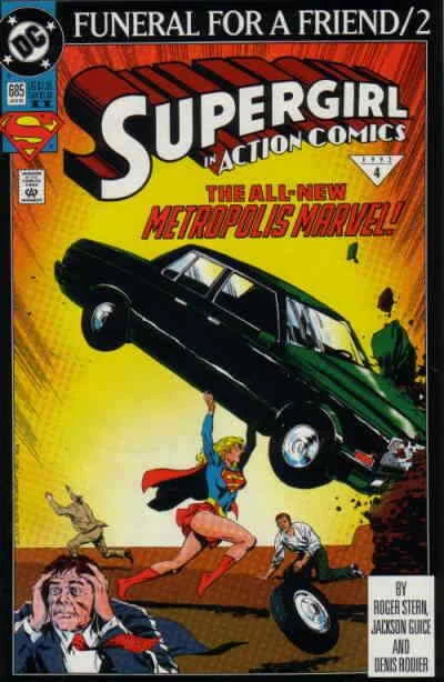 Action Comics #685 (2nd) FN; DC | Funeral For A Friend 2 - we combine shipping
