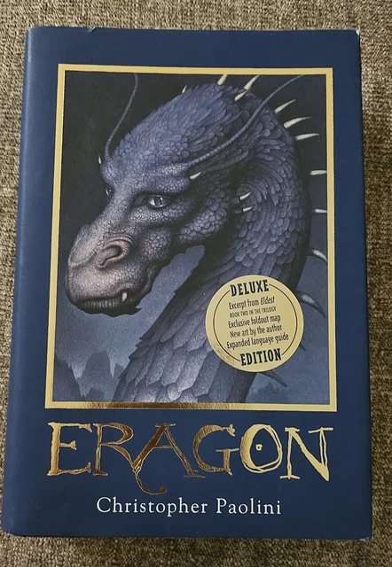 ERAGON Deluxe Bonded Leather Collectible Edition By Christopher Paolini – SEALED