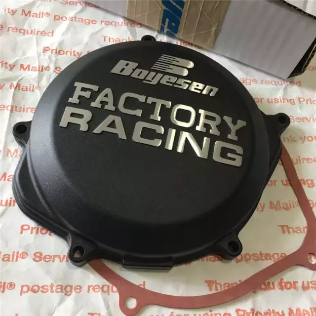 Boyesen CC06A Black Factory Racing Clutch Cover fits Honda CRF450R 2009-2016