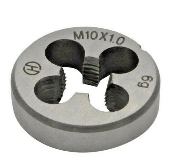 Right Hand Metric Die M10x1.0 Thread HSS