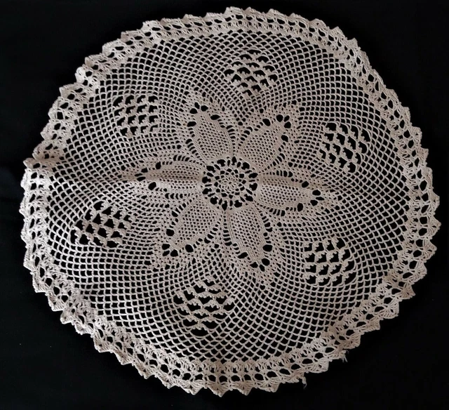 Doily Choose Hook Vintage Cotton round Cut