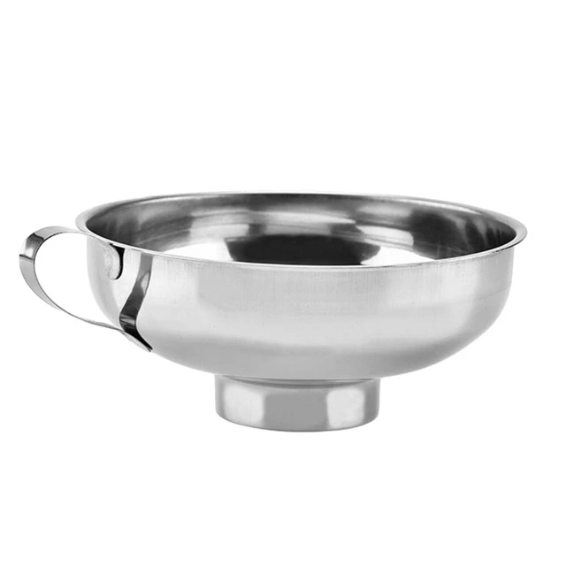 Jarro de boca ancha embudo cocina embudo embudo