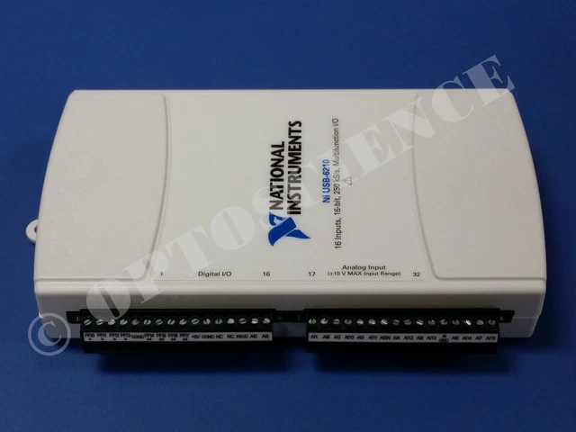 Carte D'Acquisition De Données NATIONAL INSTRUMENTS NI USB-6210 - Multifonction, Interface USB - Neuf Dans Boîte