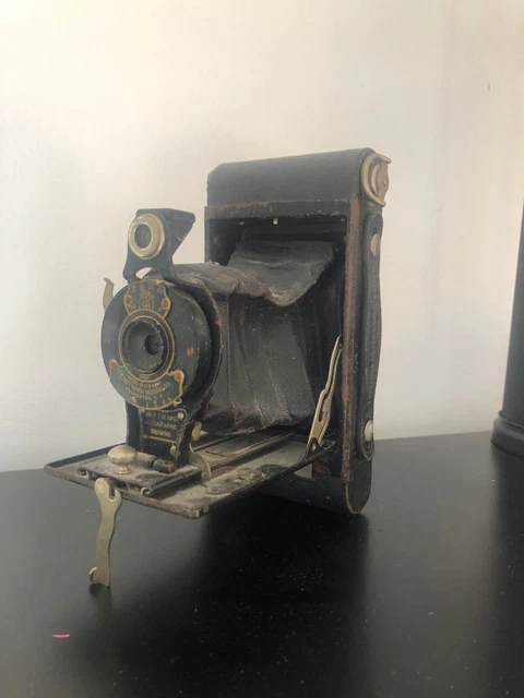 KODAK autographic BROWNIE N2 Appareil photo ancien collection folding A-120