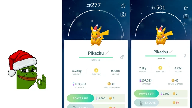 Pokémon Go: Pikachu Shiny Con Cappello Rosso Party E Sfondo Summer Water Festival (Android)