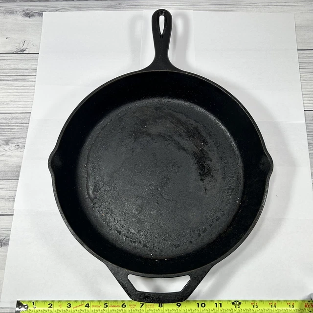 VINTAGE LODGE CAST Iron Skillet Frying Pan 10 SK D1 12" Made in USA