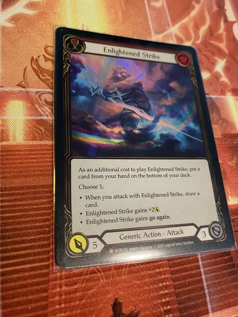 超特価SALE開催 Flesh and Blood Enlightened Strike WTR英3 iauoe.edu.ng