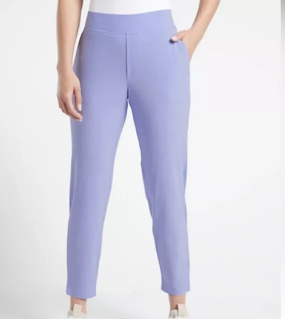 Athleta Women’s Pants 6 Purple Brooklyn Ankle Tapered Pull On Athleisure Pockets Athleta Women’s Pants 6 Purple Brooklyn Ankle Tapered Pull On Athleisure Pockets