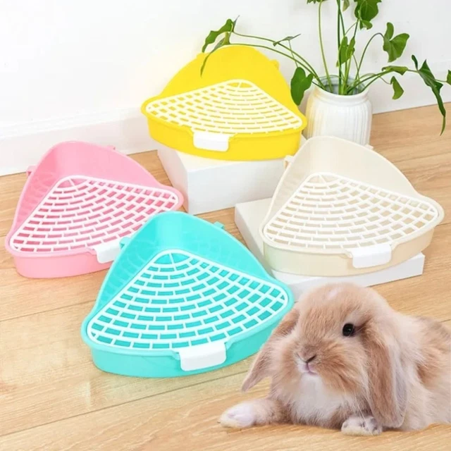 PET LITTER TRAY Box Toilet For Cat Mouse Rat Rabbit Hamster Small