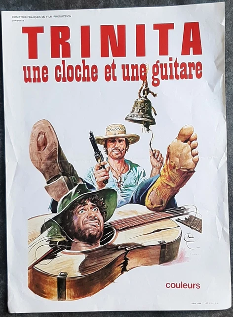 Trinita Une Cloche Et Une Guitare Affiche Cinema