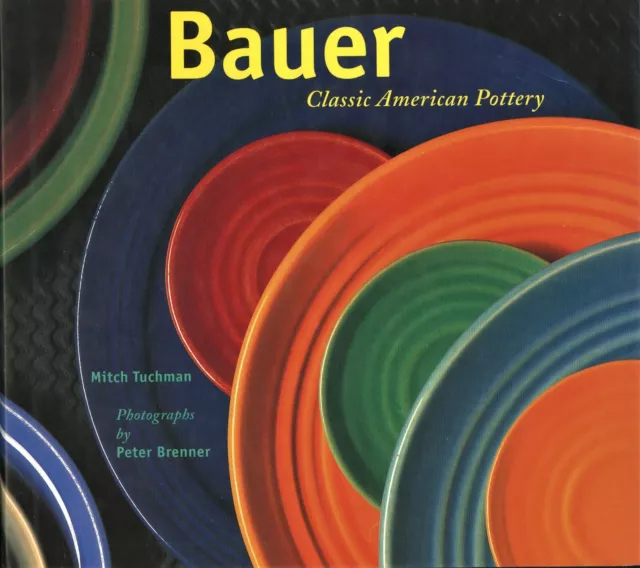 Bauer Art Pottery Redware Stoneware 1885-1962 History Patterns Marks / Book