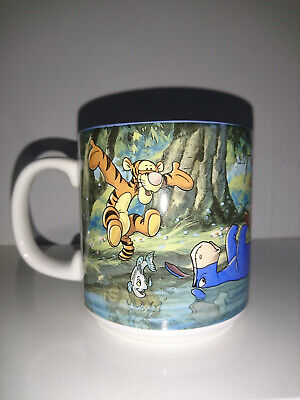 Vintage Walt Disney Classics Winnie The Pooh Mug 2003 Piglet,Roo,Eeyore Etc 3