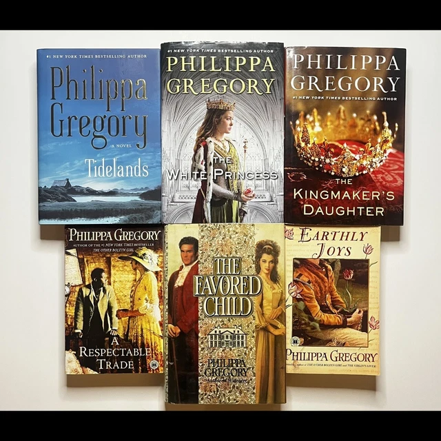 Philippa Gregory Book Lot 6 Used Historical Fantasy Fiction