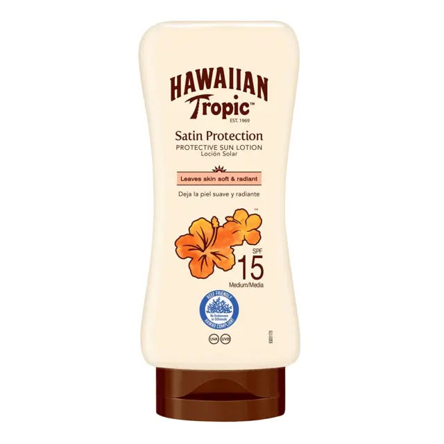 Crema solare Hawaiian Tropic Satin Protection crema solare SPF 50+, 180 ml, 1 pz