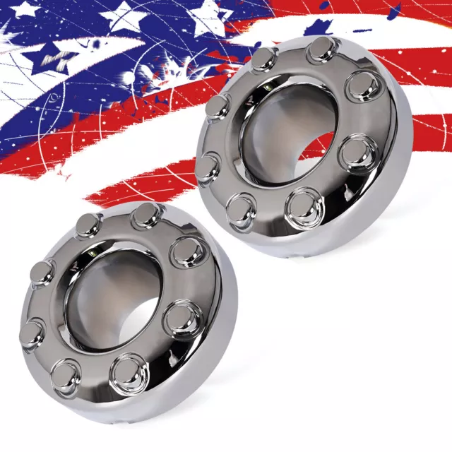 Fit For 05-18 Ford F350 Super Duty Dually Front Open Wheel Center Hub Cap 4X4 US