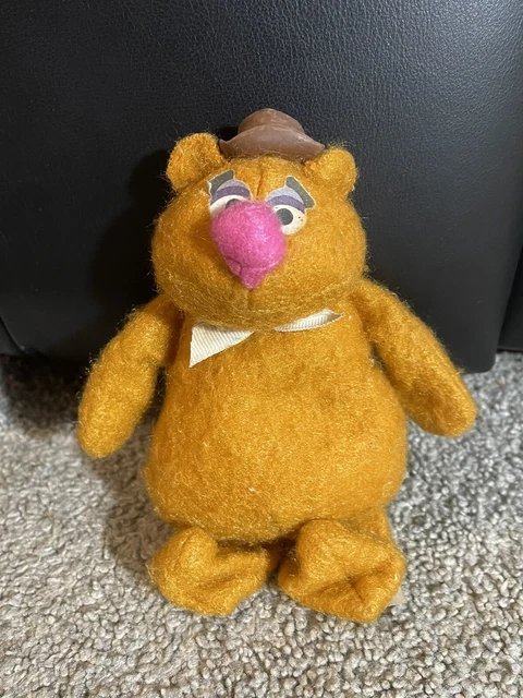 The Muppets Fozzie Bear Fisher Price 865 doll plush 1979 7" beanbag