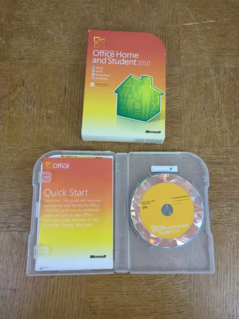 Microsoft Office Home And Student 2010 Family Pack Edition W/ Product Key
