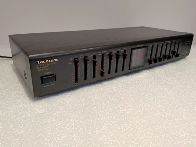 Égaliseur Graphique Stéréo Technics SH-8036 – Vintage Japonais – Testé Et Fonctionne