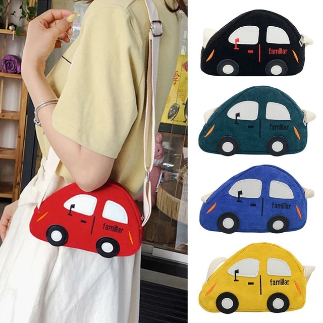 Sac de voiture de dessin animé Sacs d'école Sac à bandoulière Sacs à dos